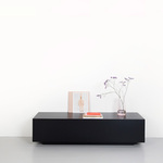 Design tv-meubel, RAAT, Norm | 120 lowboard, Zwart, Staand of zwevend